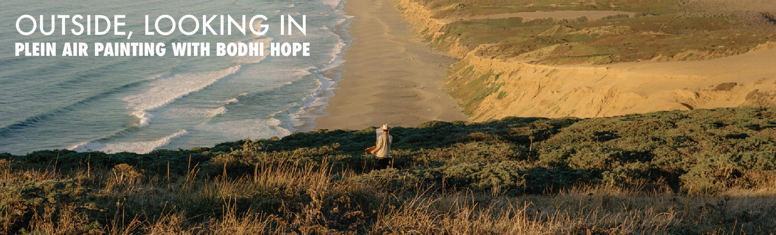 plein air painting in northern california with bodhi hope