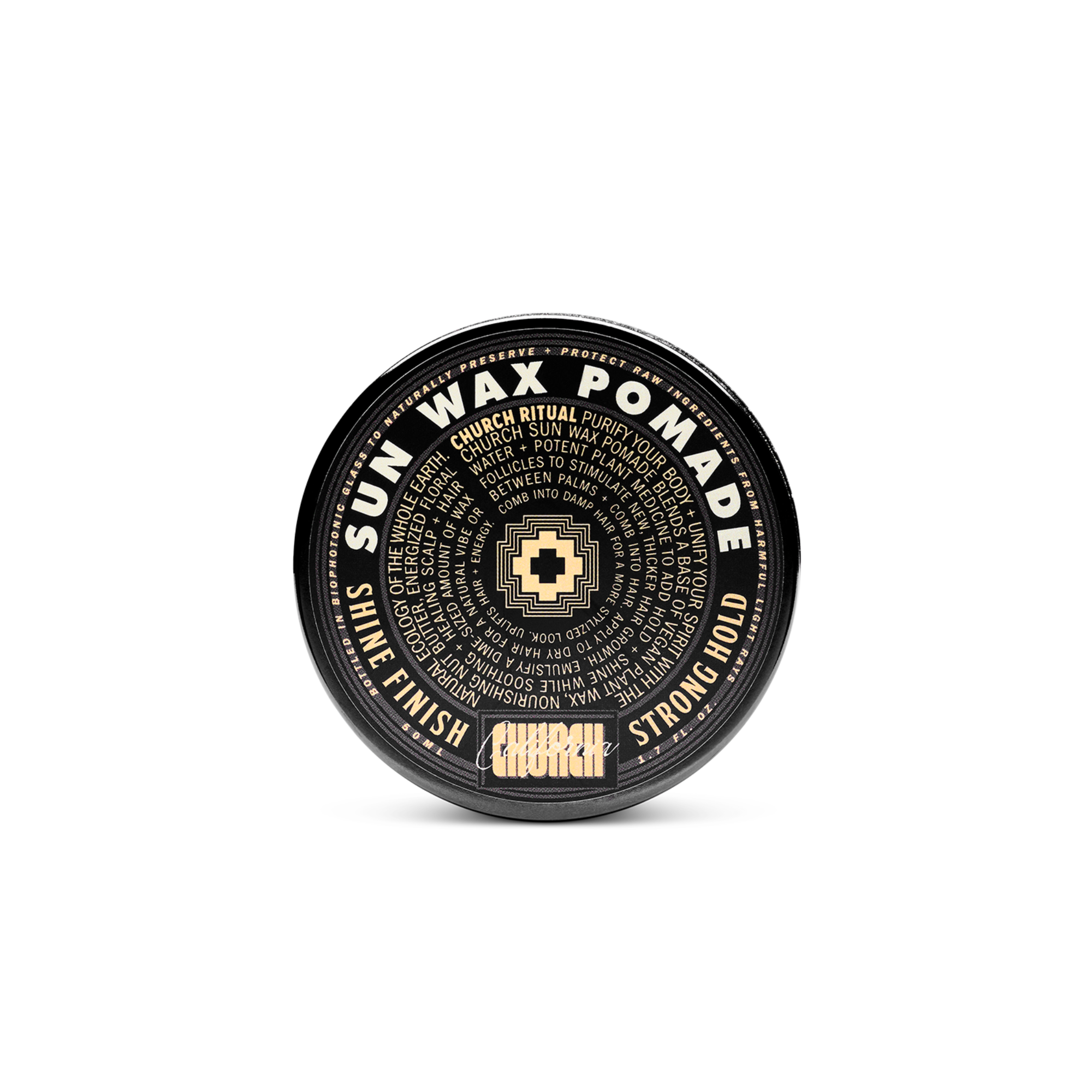 Organic Cream Pomade - Styling Cream with Light Hold - Church