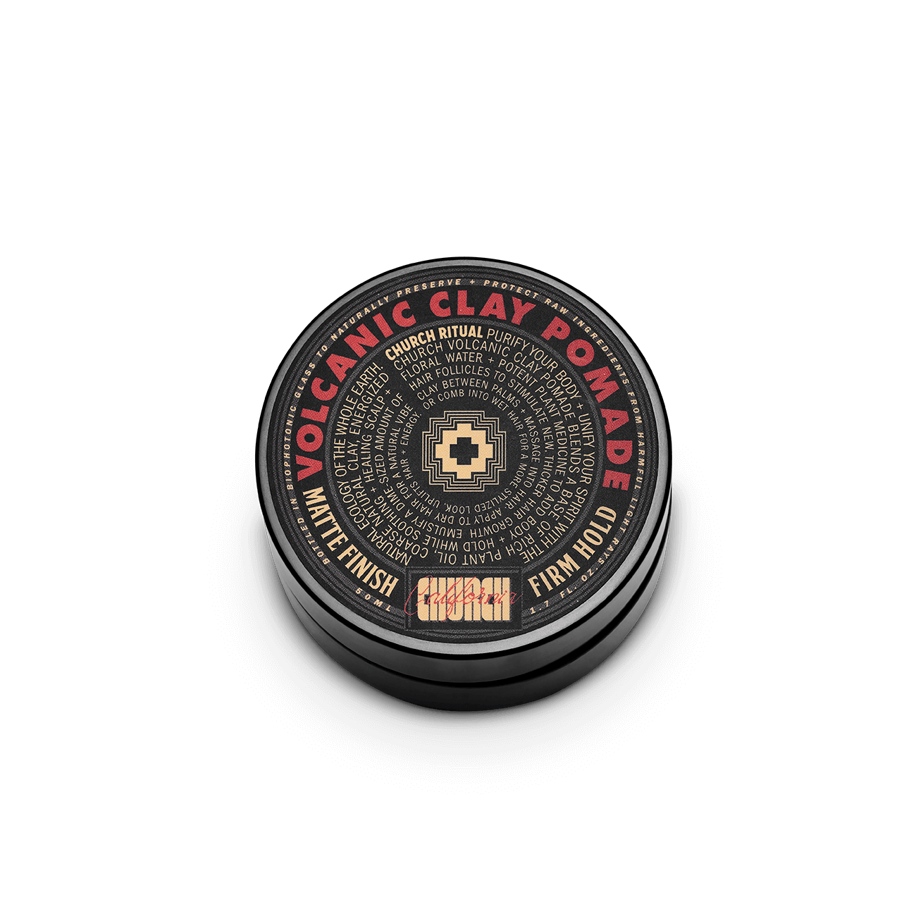 volcanic clay pomade 