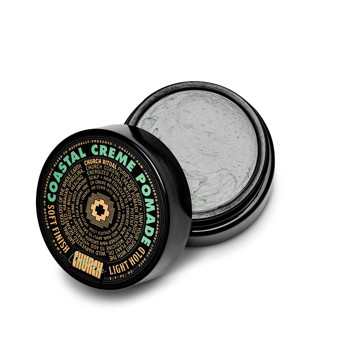 coastal creme pomade detailed shot